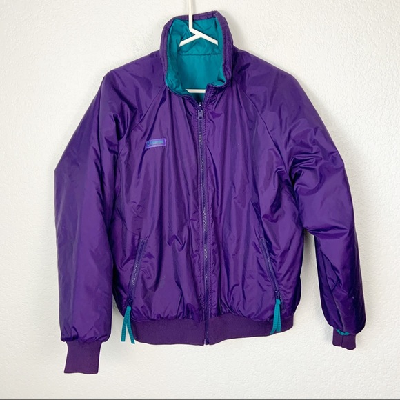 Columbia Jackets & Blazers - Vintage Columbia Reversible Winter Coat Large